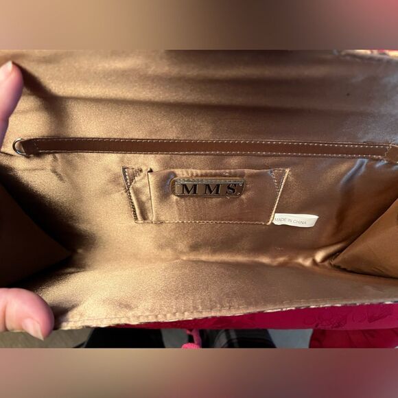 Vintage MMS Design Studio Sea Grass Envelope Clutch Crossbody Bag – Boho Chic - Picture 5 of 9